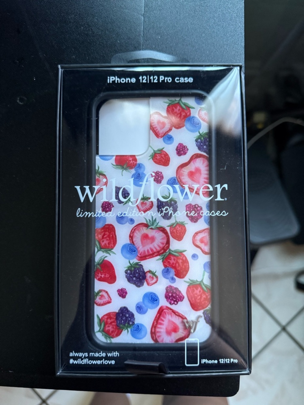 Wildflower Berry Medley Phone Case for iPhone 12/12 Pro